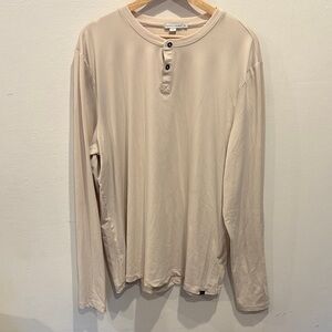 Men's Threads for Thought off-white Henley Shirt